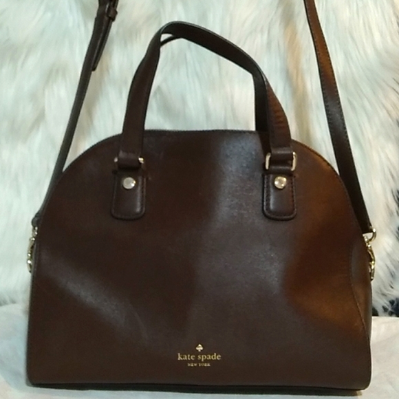 kate spade Handbags - FINAL DROP! GUC Authentic Kate Spade New York Domed Crossbody/Handbag
